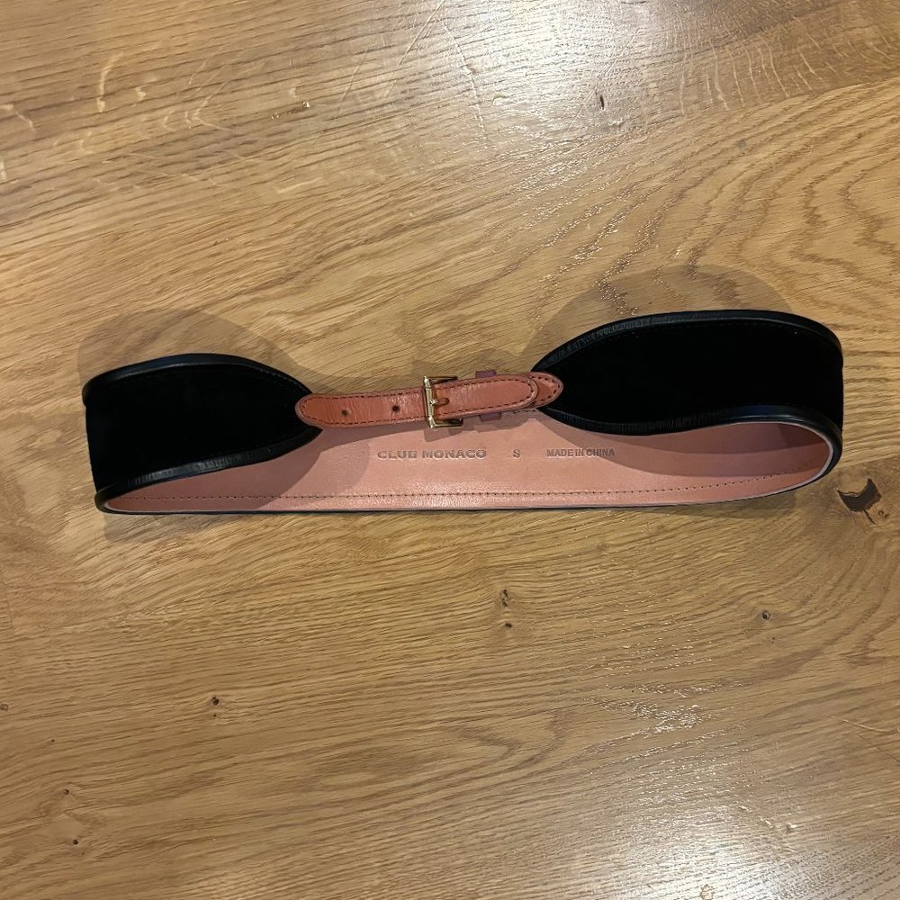 Club Monaco Pink Brown and Black Belt Fits sizes 0-6